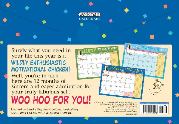 Sandra Boynton's Woo Hoo for You! 2026 Magnetic Calendar