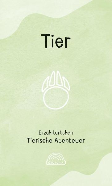 Erzählkärtchen: Tierische Abenteuer