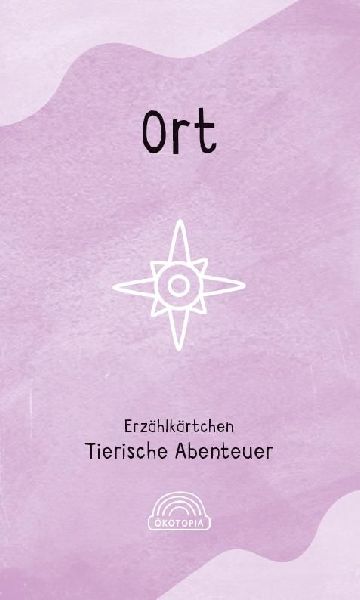Erzählkärtchen: Tierische Abenteuer
