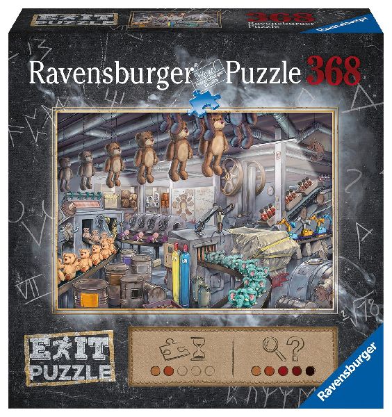 Ravensburger Exit Puzzle 16484 In der Spielzeugfabrik 368 Teile