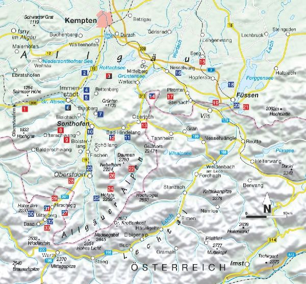 Wanderungen für Senioren Allgäu