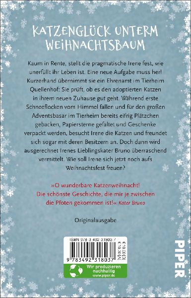 Katzenpfötchen im Schnee