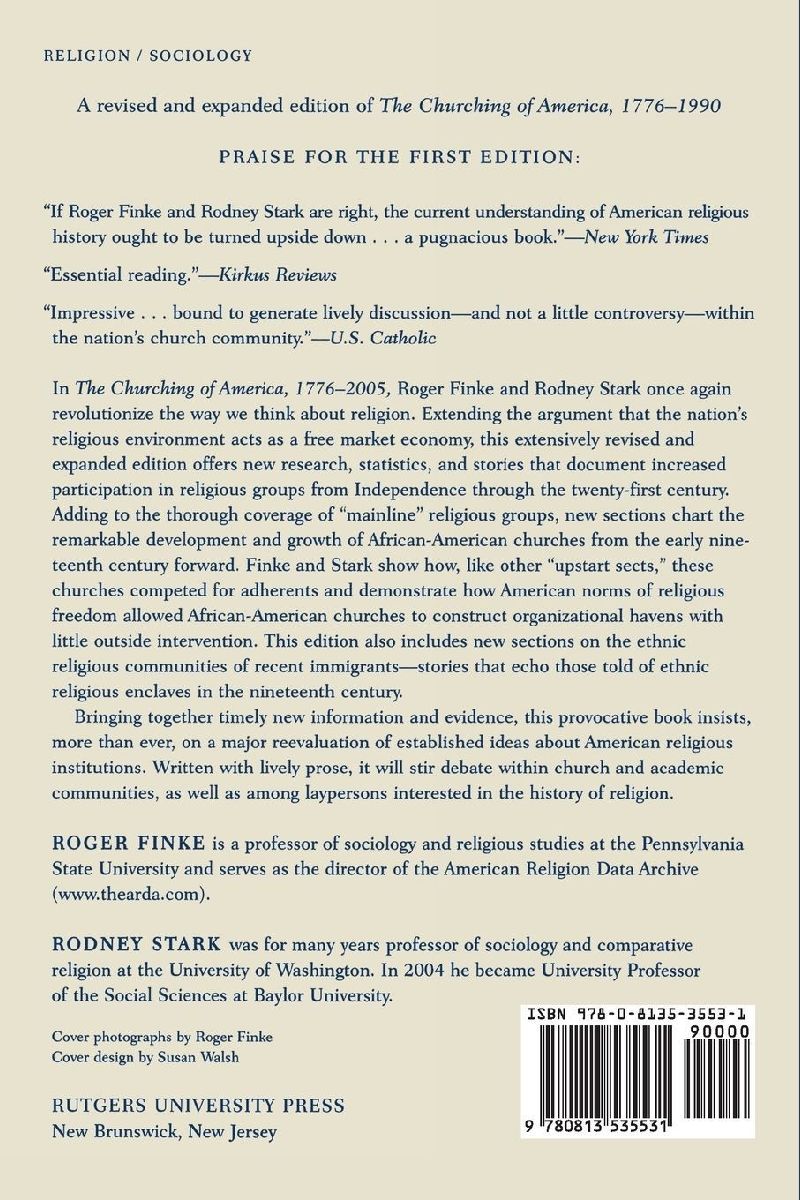 The Churching of America, 1776-2005