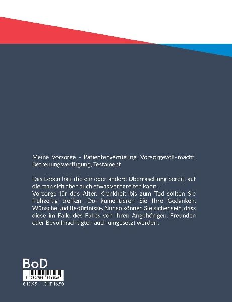 Meine Vorsorge