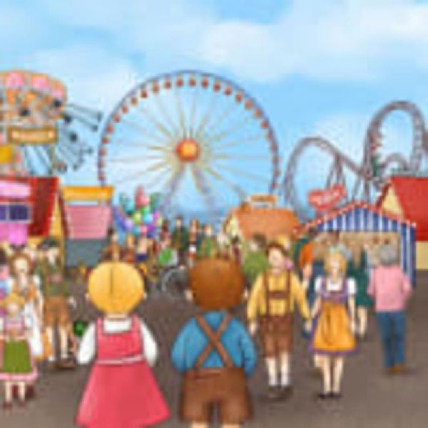 Auf dem Oktoberfest mit Emma und Paul. Mini-Bilderbuch. Paket mit 50 Exemplaren zum Vorteilspreis