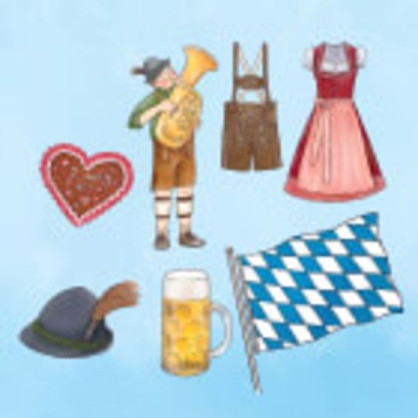Auf dem Oktoberfest mit Emma und Paul. Mini-Bilderbuch. Paket mit 50 Exemplaren zum Vorteilspreis