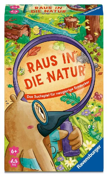 Raus in die Natur - Reisespiel ab 6 Jahre
