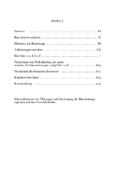 Dehio - Handbuch der deutschen Kunstdenkmäler / Thüringen II