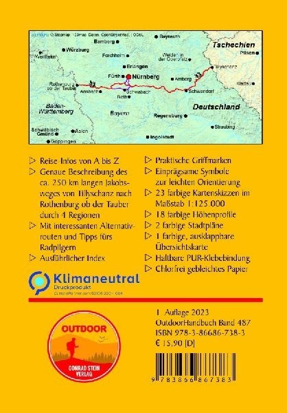 Jakobsweg Tillyschanz - Rothenburg ob der Tauber