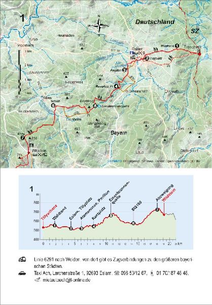 Jakobsweg Tillyschanz - Rothenburg ob der Tauber
