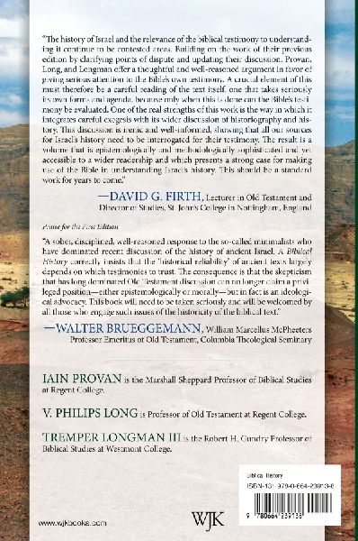 A Biblical History of Israel, Second Edition