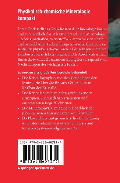 Physikalisch-chemische Mineralogie kompakt
