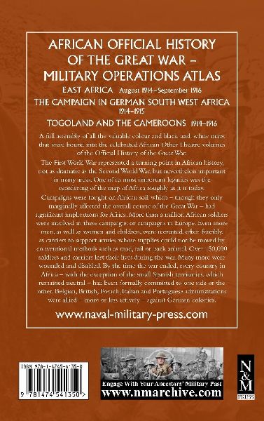 AFRICAN OFFICIAL HISTORY OF THE GREAT WAR