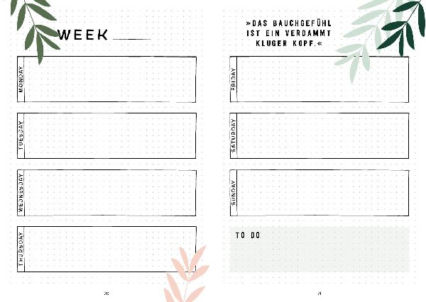 Mein Bullet Journal (Jungle Edition) - Besser planen & Träume verwirklichen