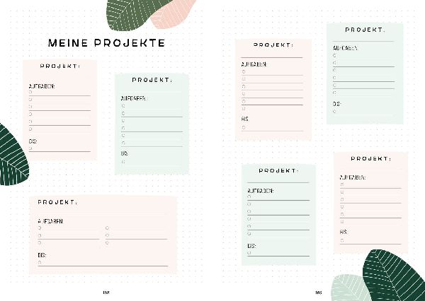 Mein Bullet Journal (Jungle Edition) - Besser planen & Träume verwirklichen