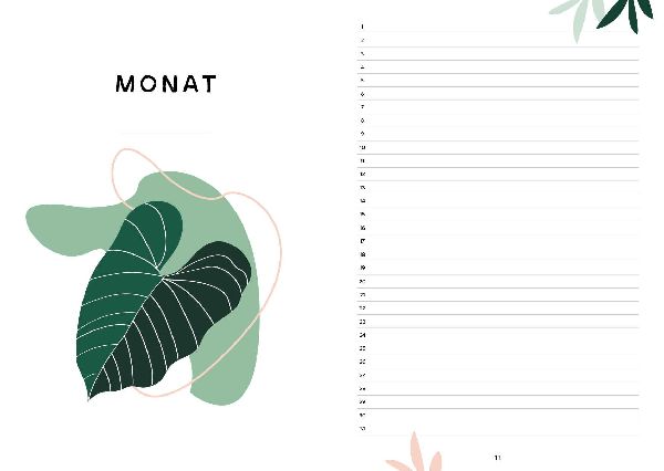 Mein Bullet Journal (Jungle Edition) - Besser planen & Träume verwirklichen