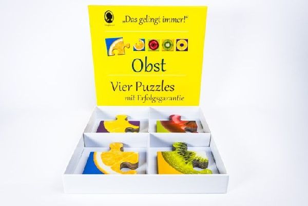 Das "Gelingt immer"-Puzzle Obst. Das Puzzle-Spiel für Senioren mit Demenz
