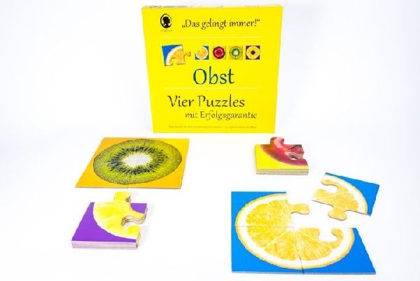Das "Gelingt immer"-Puzzle Obst. Das Puzzle-Spiel für Senioren mit Demenz