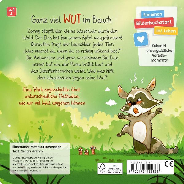 Wenn liebe Waschbären wütend sind