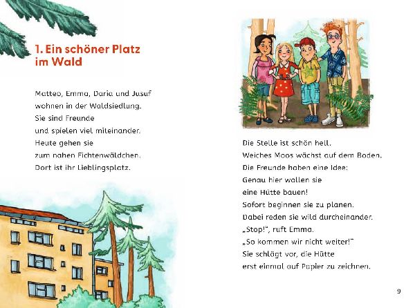 Leseprofis - Alle unter einem Dach, 2. Klasse