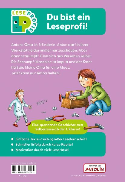 Leseprofis - Die total verrückte Schrumpf-Maschine, 1. Klasse