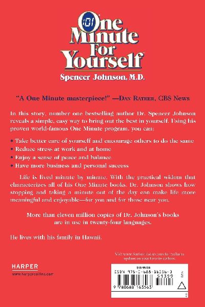 One Minute for Yourself