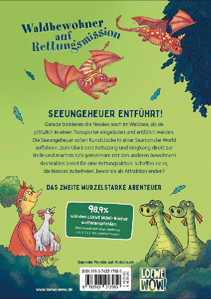 Der Wald lebt! (Band 2) - Rettet die Seeungeheuer!