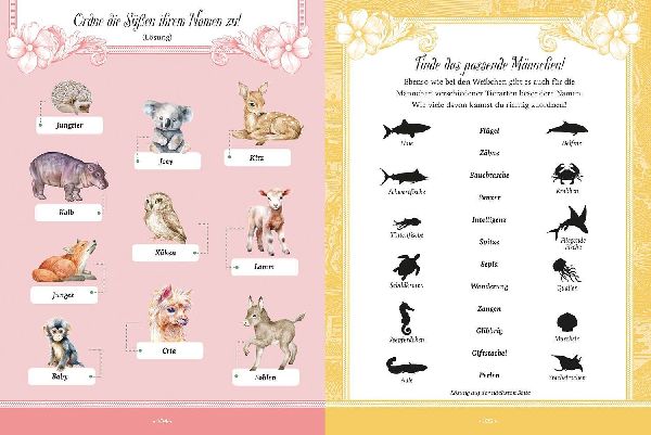 Flora, Fauna, Pflanzen & Bienen - Stickerbuch