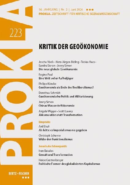 Kritik der Geoökonomie