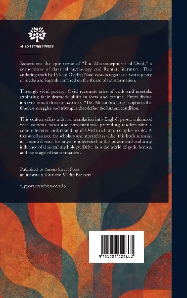 The Metamorphoses of Ovid, Books VIII-XV