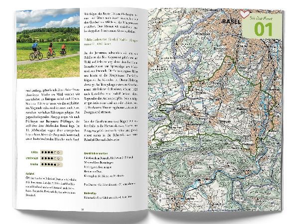 Kümmerly+Frey Raus und E-Biken Mittelland - E-Bikeführer