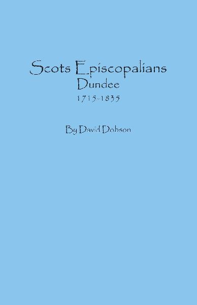 Scots Episcopalians, Dundee, 1715-1835