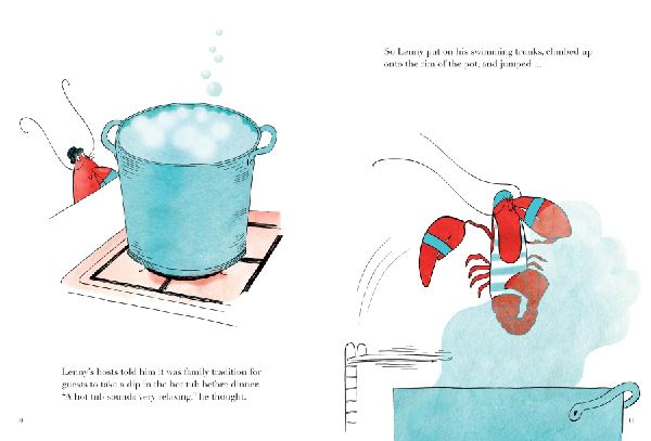 Lenny the Lobster Can't Stay for Dinner