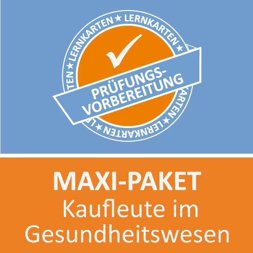Maxi-Paket Lernkarten Kaufmann / Kauffrau im Gesundheitswesen ...