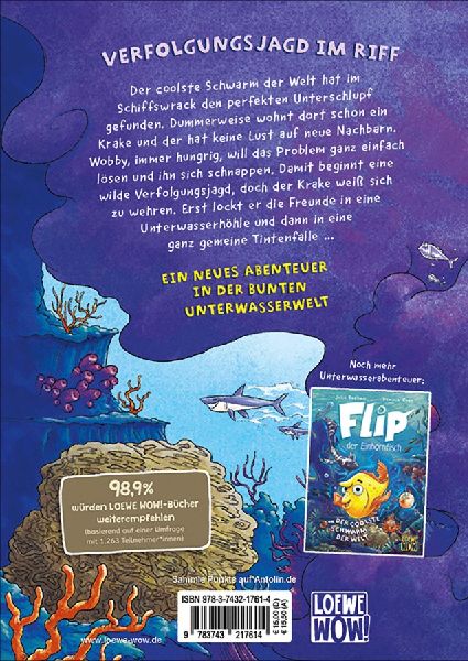 Flip, der Einhornfisch (Band 2) - Vier Freunde sitzen in der Tinte