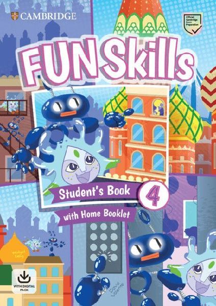 Fun Skills Level 4 Student's Book and Home Booklet with O...