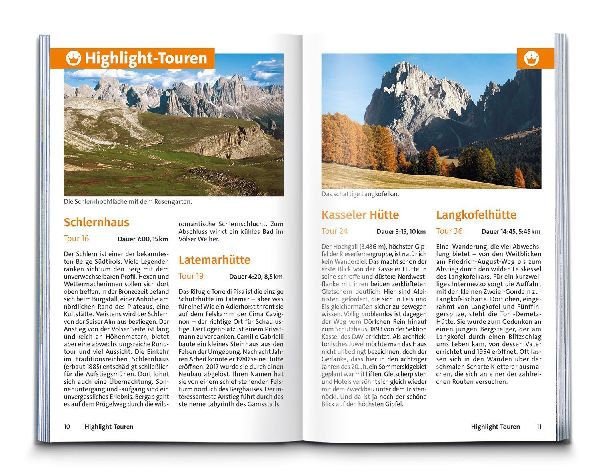 KOMPASS Wanderführer Südtiroler Hüttenwanderungen, 36 Touren mit Extra-Tourenkarte
