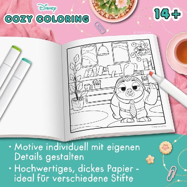 Cozy Coloring Disney - Animals