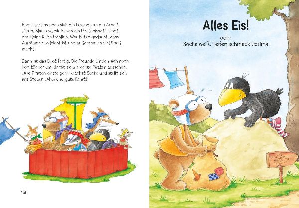 Der kleine Rabe Socke: Noch eine Geschichte, bitte-danke!