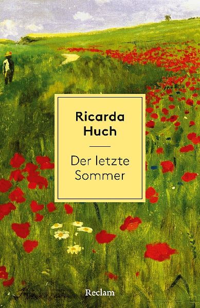 Der letzte Sommer. Eine Erzählung in Briefen
