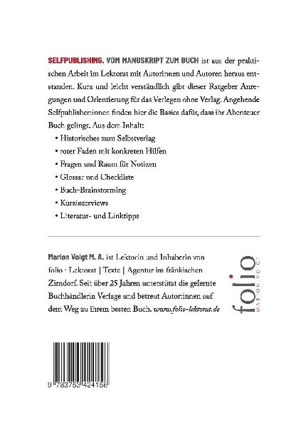Selfpublishing. Vom Manuskript zum Buch