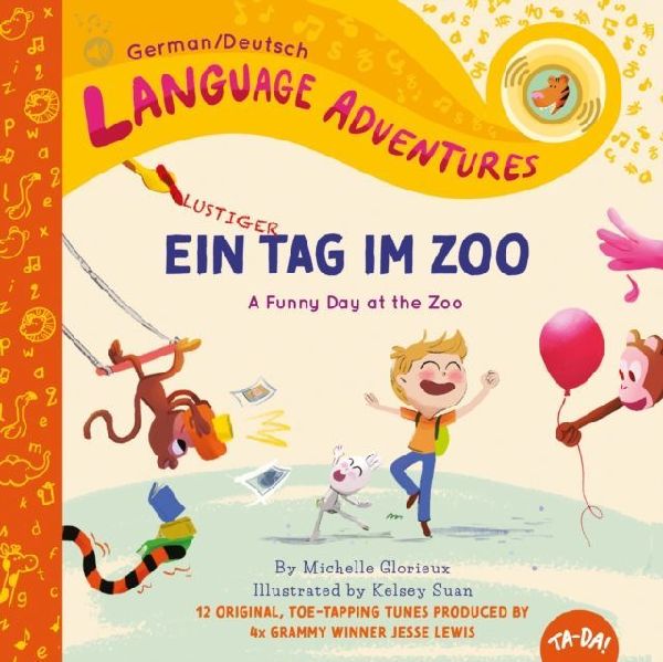 Ein lustiger Tag im Zoo (A Funny Day at the Zoo, German / Deutsch language)