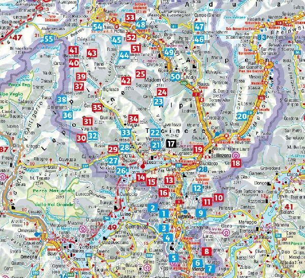 ROTHER Wanderführer Tessin
