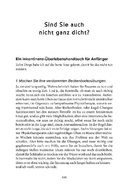 Ich bin nicht ganz dicht