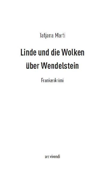 Linde und die Wolken über Wendelstein