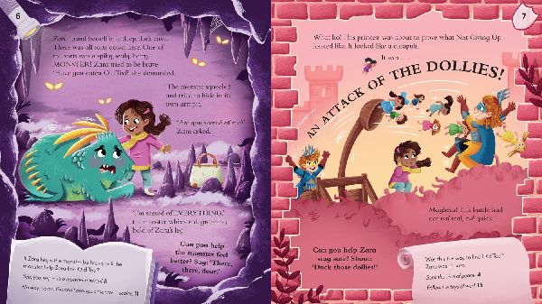 Pick a Story: A Monster Princess Shark Adventure