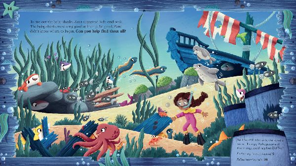Pick a Story: A Monster Princess Shark Adventure