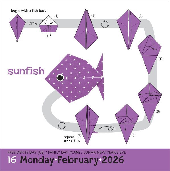 Origami Page-A-Day(r) Calendar 2026