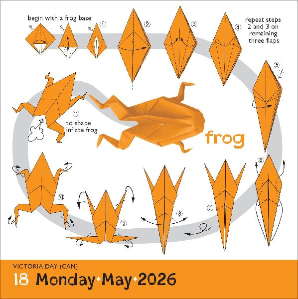 Origami Page-A-Day(r) Calendar 2026