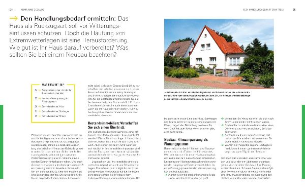 Klimasicher bauen und sanieren